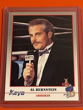 Al Bernstein #127 1991 Kayo Boxing Trading Card